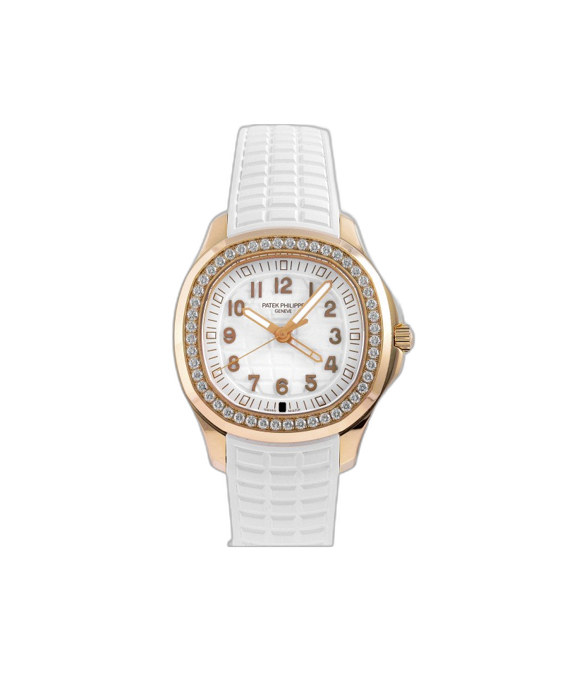 Patek Philippe Aquanaut - White + Rose Gold Diamond 42mm