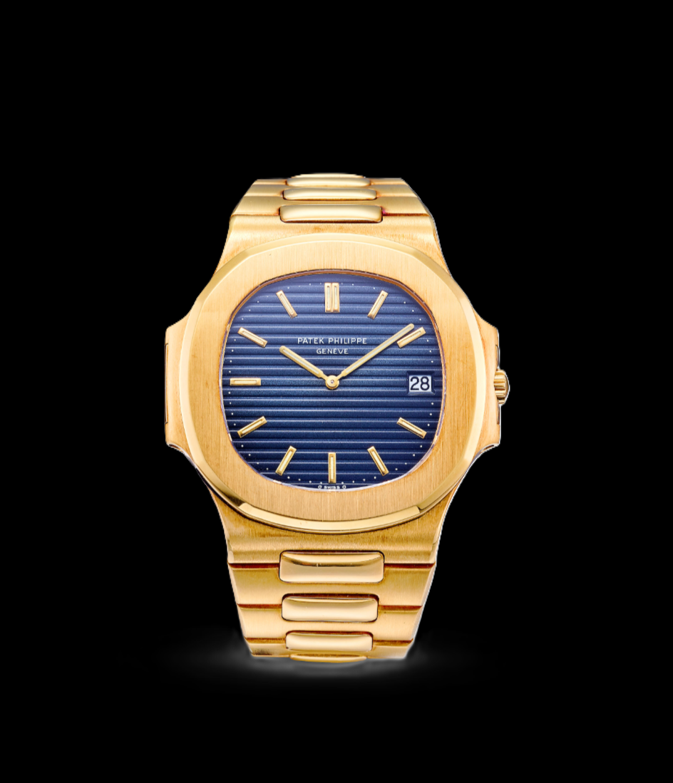 Patek Philippe Nautilus - Gold + Blue Dial 42mm