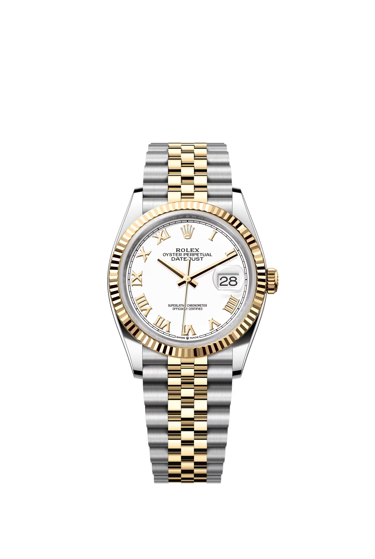 Rolex Datejust Jubilee - Two-Tone + White XII Dial