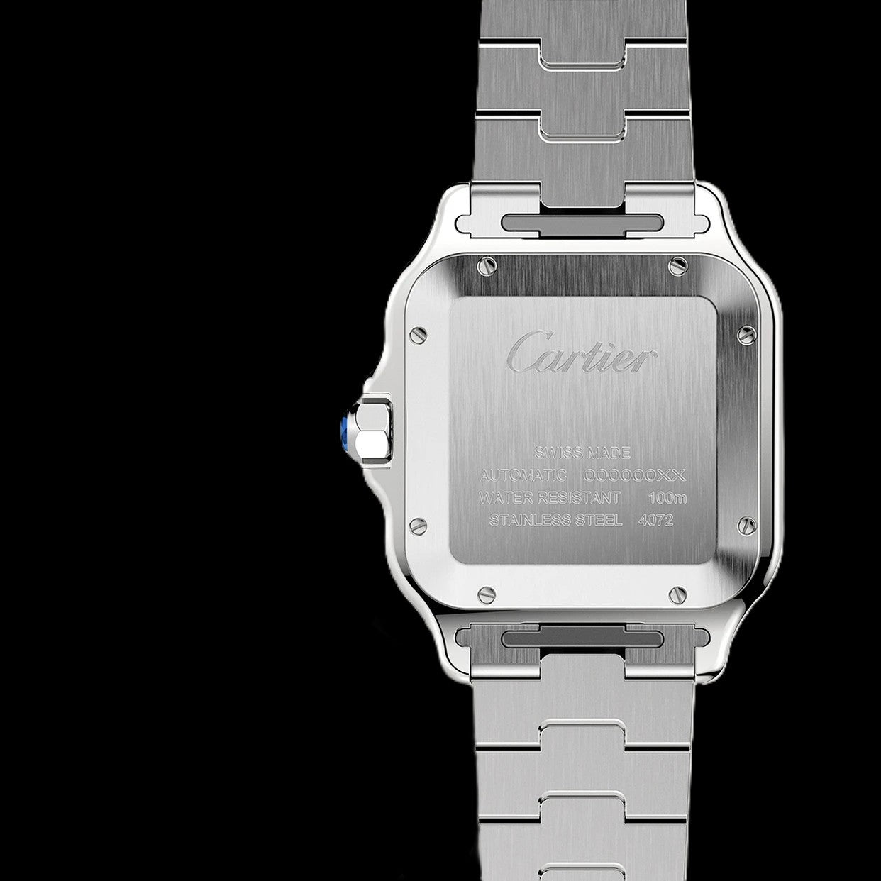 Cartier Santos - Two-Tone Gold + White Dial