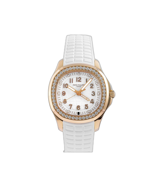 Patek Philippe Aquanaut - White + Rose Gold Diamond 42mm