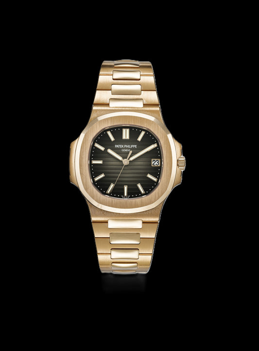 Patek Philippe Nautilus - Gold + Black Dial 42mm