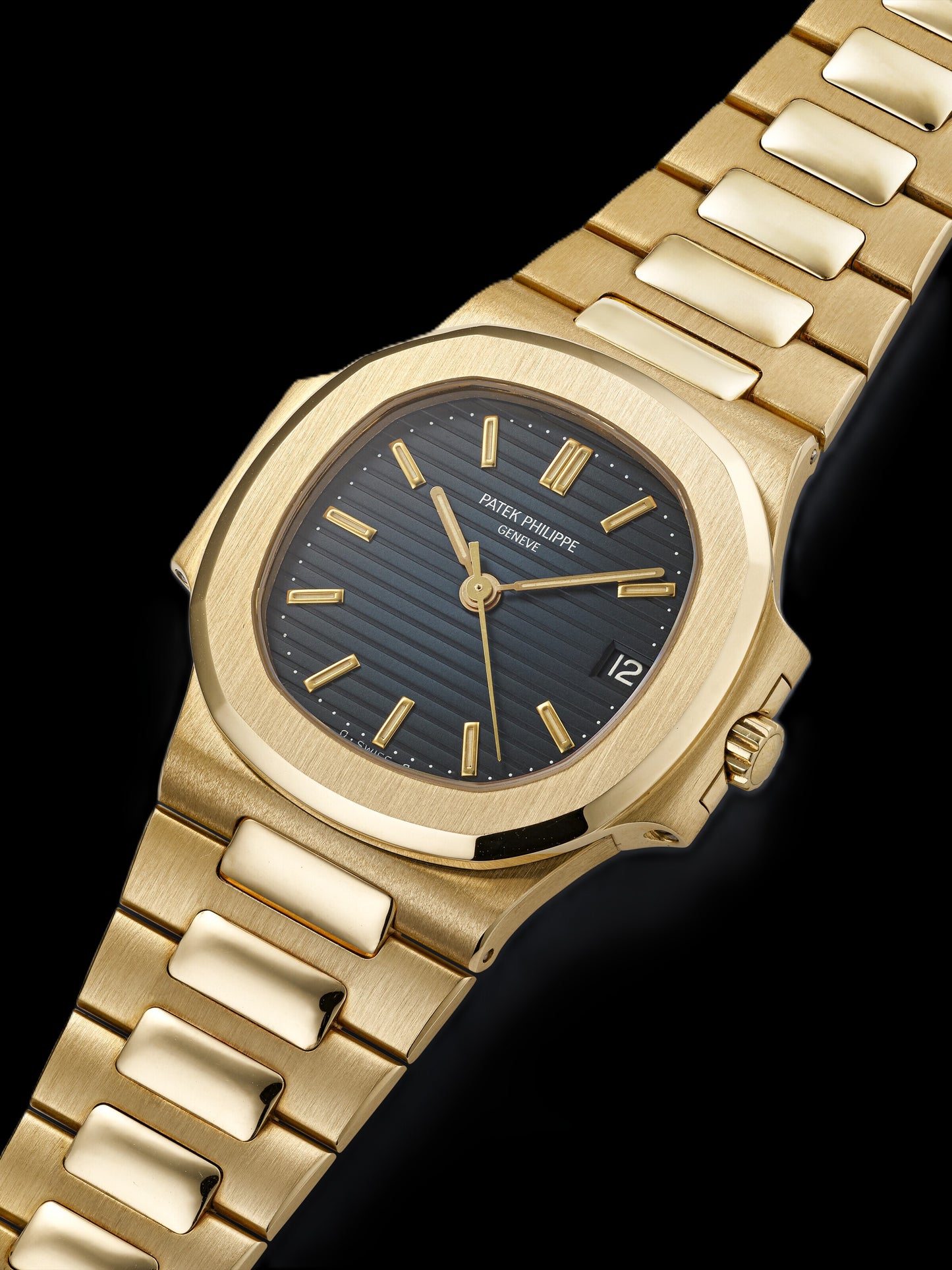 Patek Philippe Nautilus - Gold + Black Dial 42mm