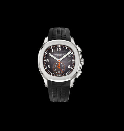 Patek Philippe Aquanaut - Black + Orange Accents 42mm