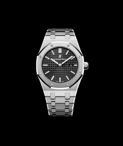 Audemars Piguet Royal Oak - Silver +  Black Dial (AP)