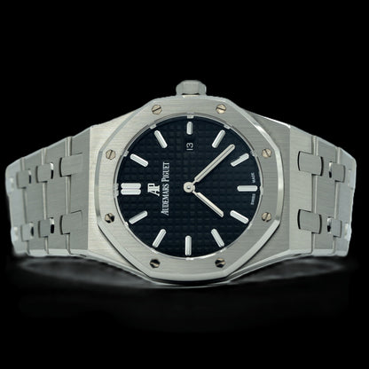 Audemars Piguet Royal Oak - Silver +  Black Dial (AP)