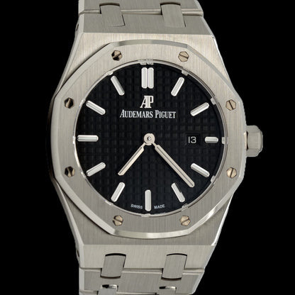 Audemars Piguet Royal Oak - Silver +  Black Dial (AP)