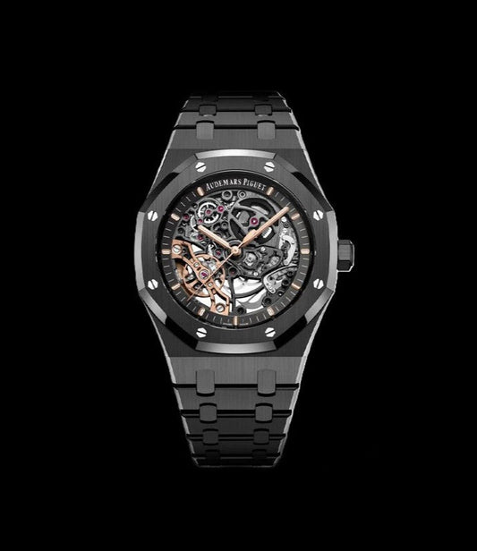 Audemars Piguet Royal Oak Skeleton - Black (AP)