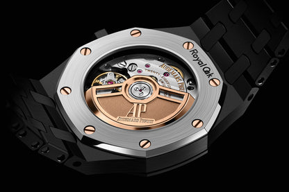 Audemars Piguet Royal Oak - Black + Black Dial (AP)