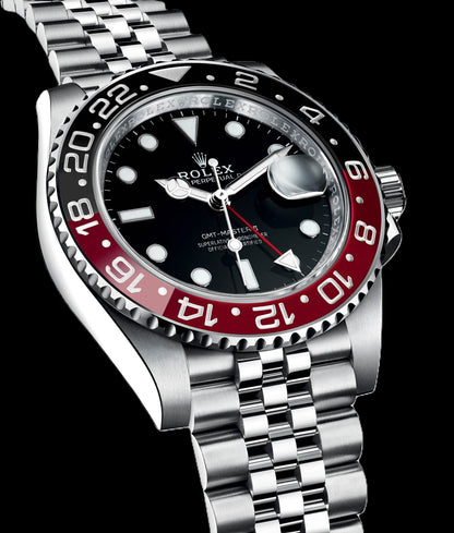 Rolex Submariner - Black + Red Fade + Jubilee Band (Coke)