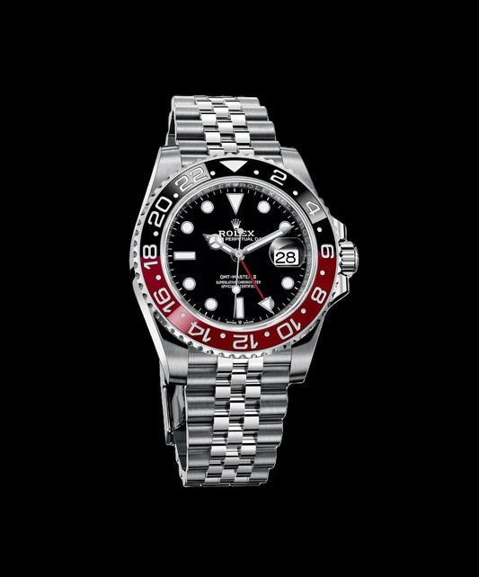 Rolex Submariner - Black + Red Fade + Jubilee Band (Coke)