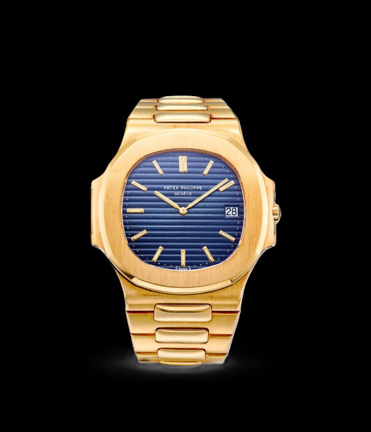 Patek Philippe Nautilus - Gold + Blue Dial 42mm