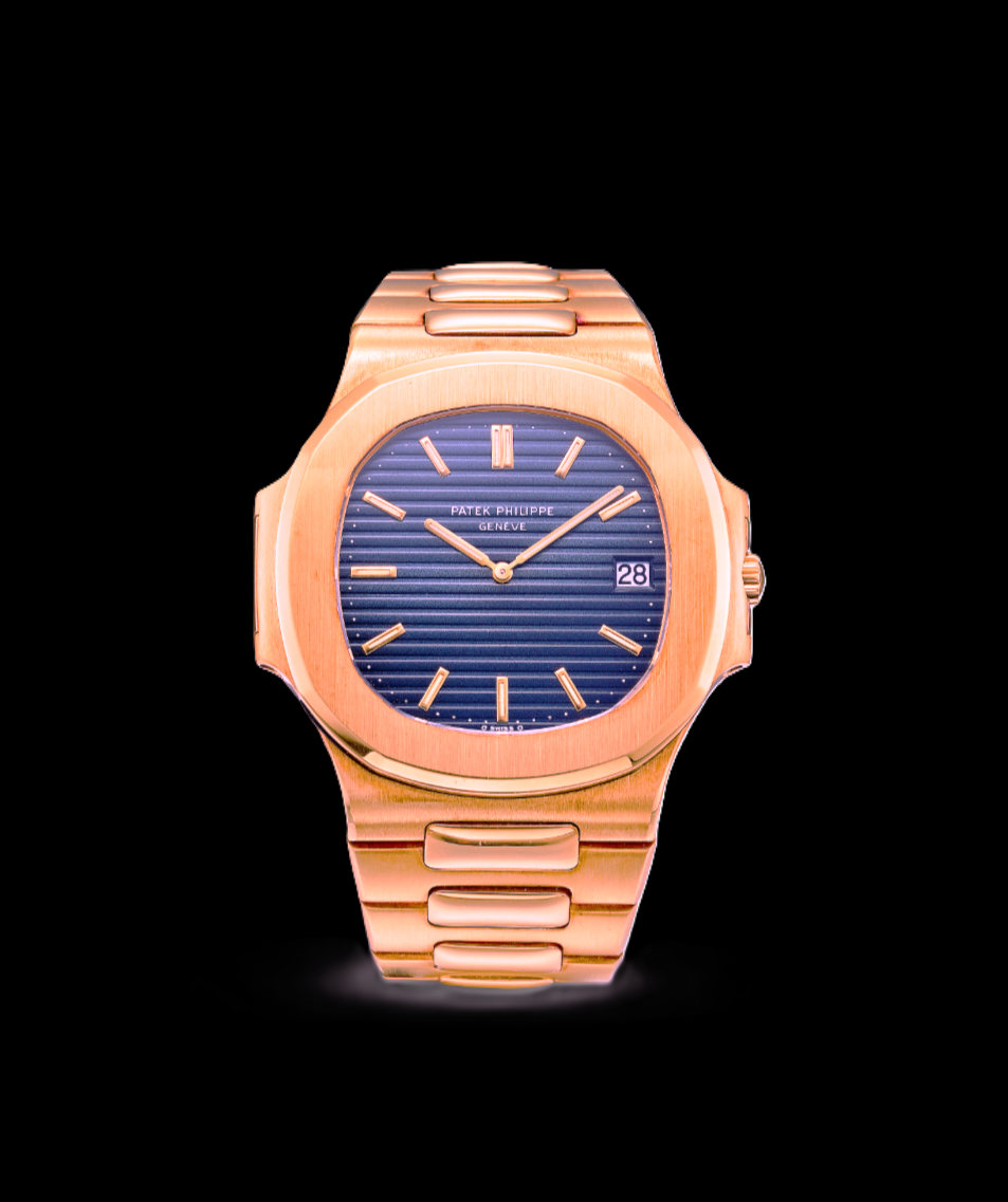 Patek Philippe Nautilus - Rose Gold + Blue Dial 42mm