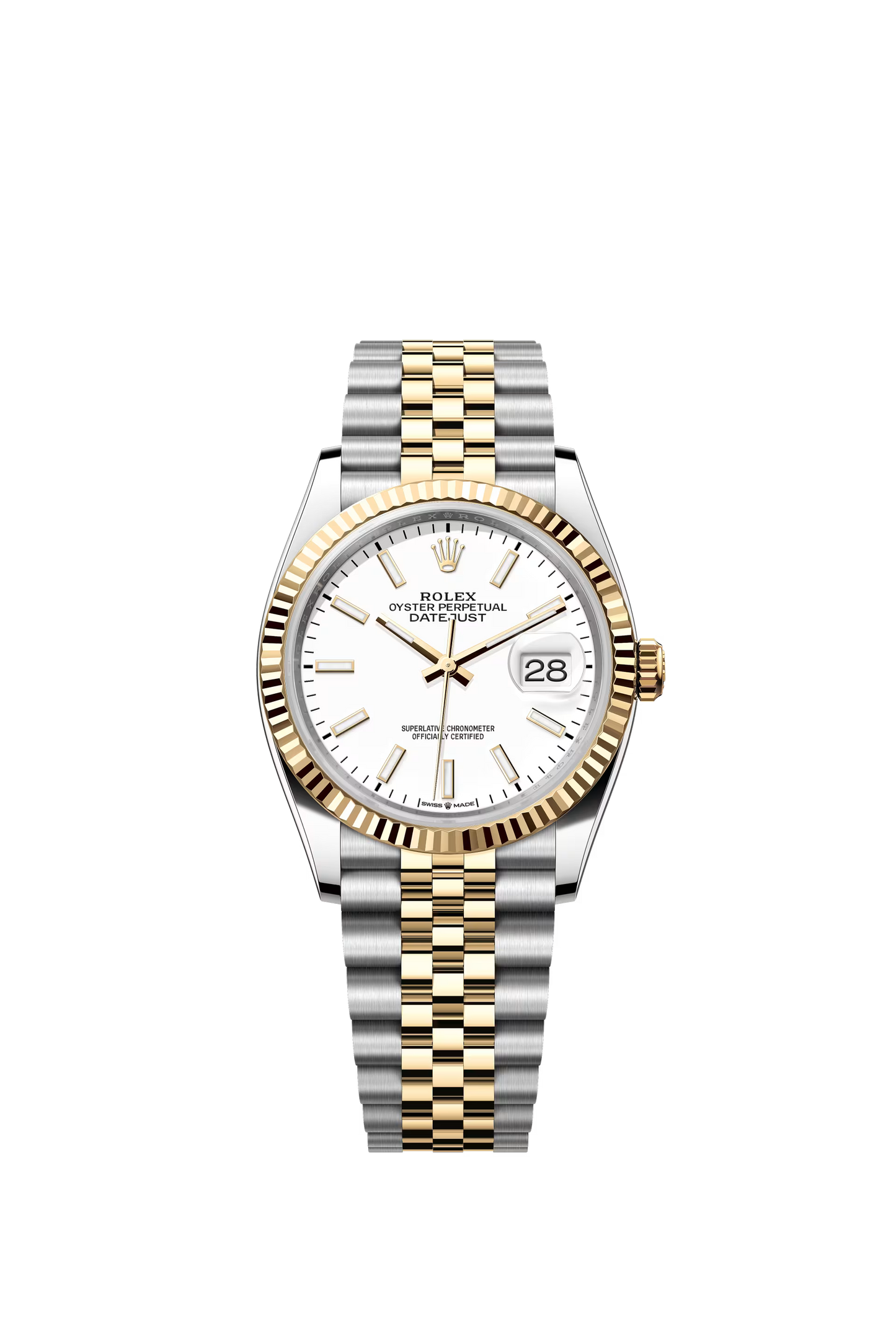 Rolex Datejust Jubilee - Two-Tone + White Dial