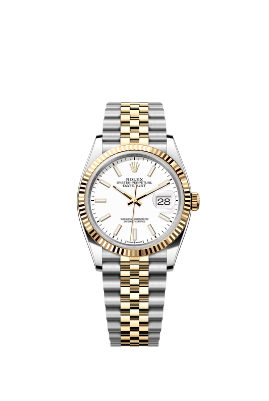 Rolex Datejust Jubilee - Two-Tone + White Dial