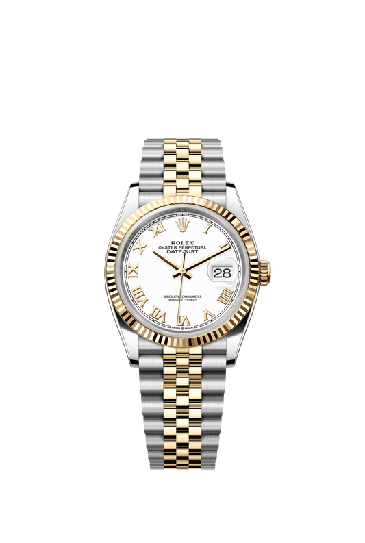Rolex Datejust Jubilee - Two-Tone + White XII Dial