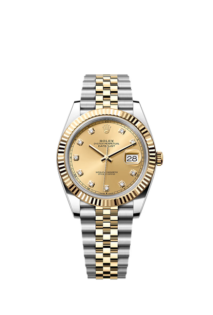 Rolex Datejust Jubilee - Two-Tone + Gold Diamond Dial