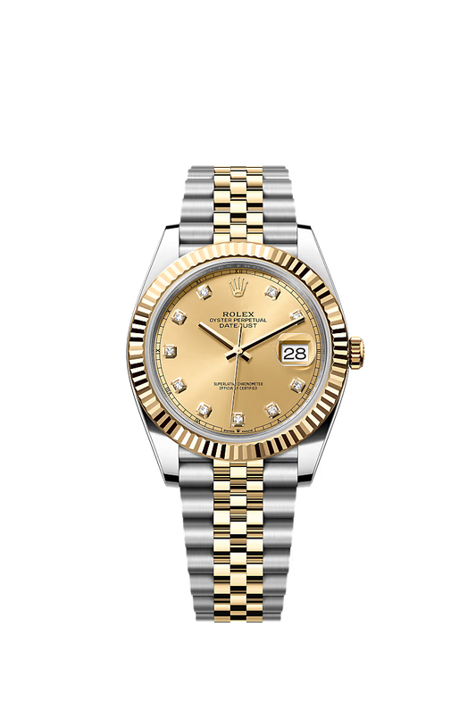 Rolex Datejust Jubilee - Two-Tone + Gold Diamond Dial