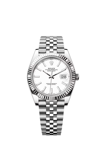 Rolex Datejust Jubilee - Silver + White Dial
