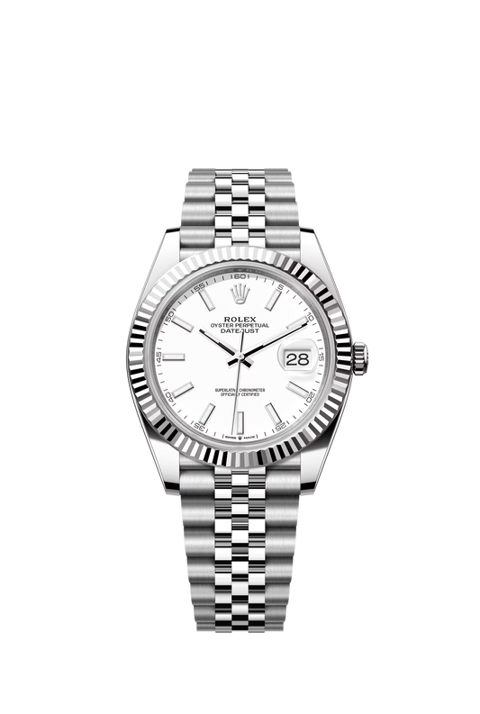 Rolex Datejust Jubilee - Silver + White Dial