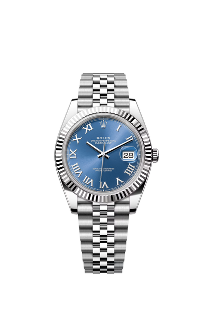 Rolex Datejust Jubilee - Silver + Blue XII Dial