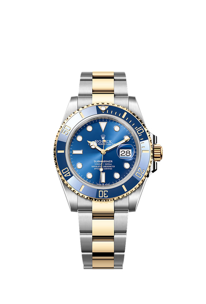 Rolex Submariner - Gold Two-Tone + Blue Dial