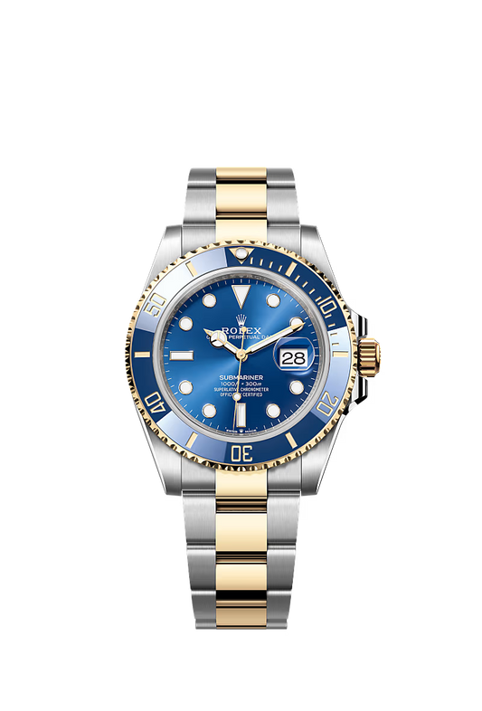 Rolex Submariner - Gold Two-Tone + Blue Dial