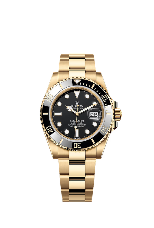 Rolex Submariner - Gold + Black Dial