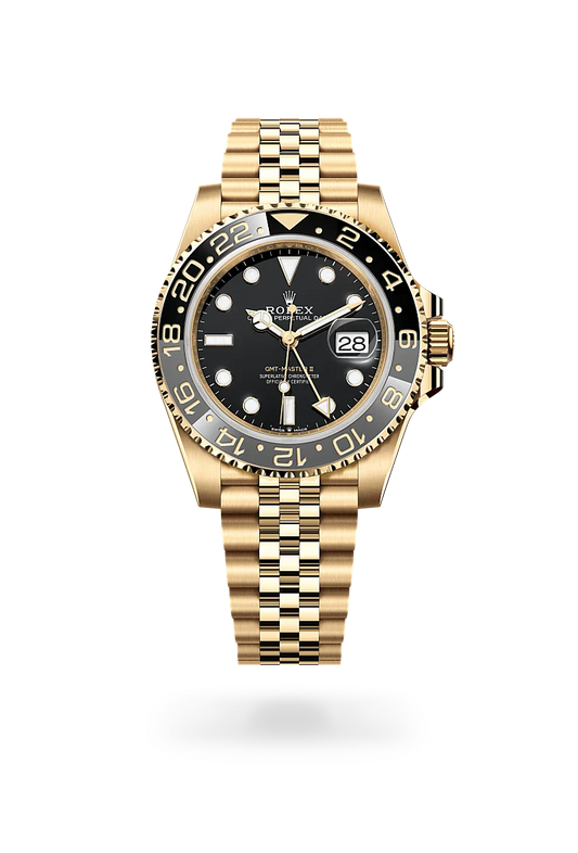 Rolex Submariner Master - Gold  + Black + Jubilee Band