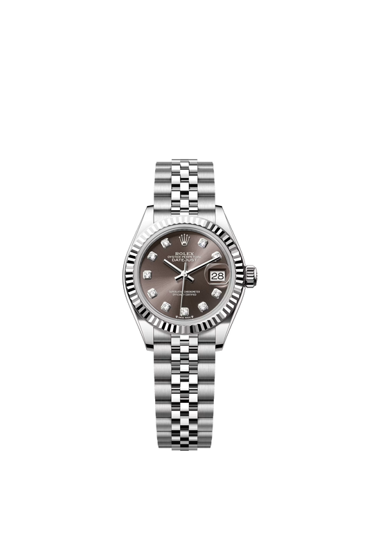 Rolex Datejust Jubilee - Silver + Chocolate Diamond Dial