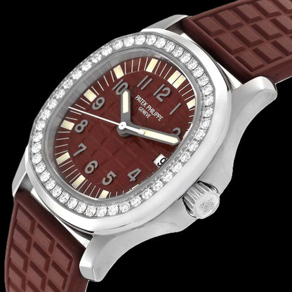 Patek Philippe Aquanaut - Red + Diamond 42mm