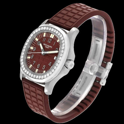 Patek Philippe Aquanaut - Red + Diamond 42mm