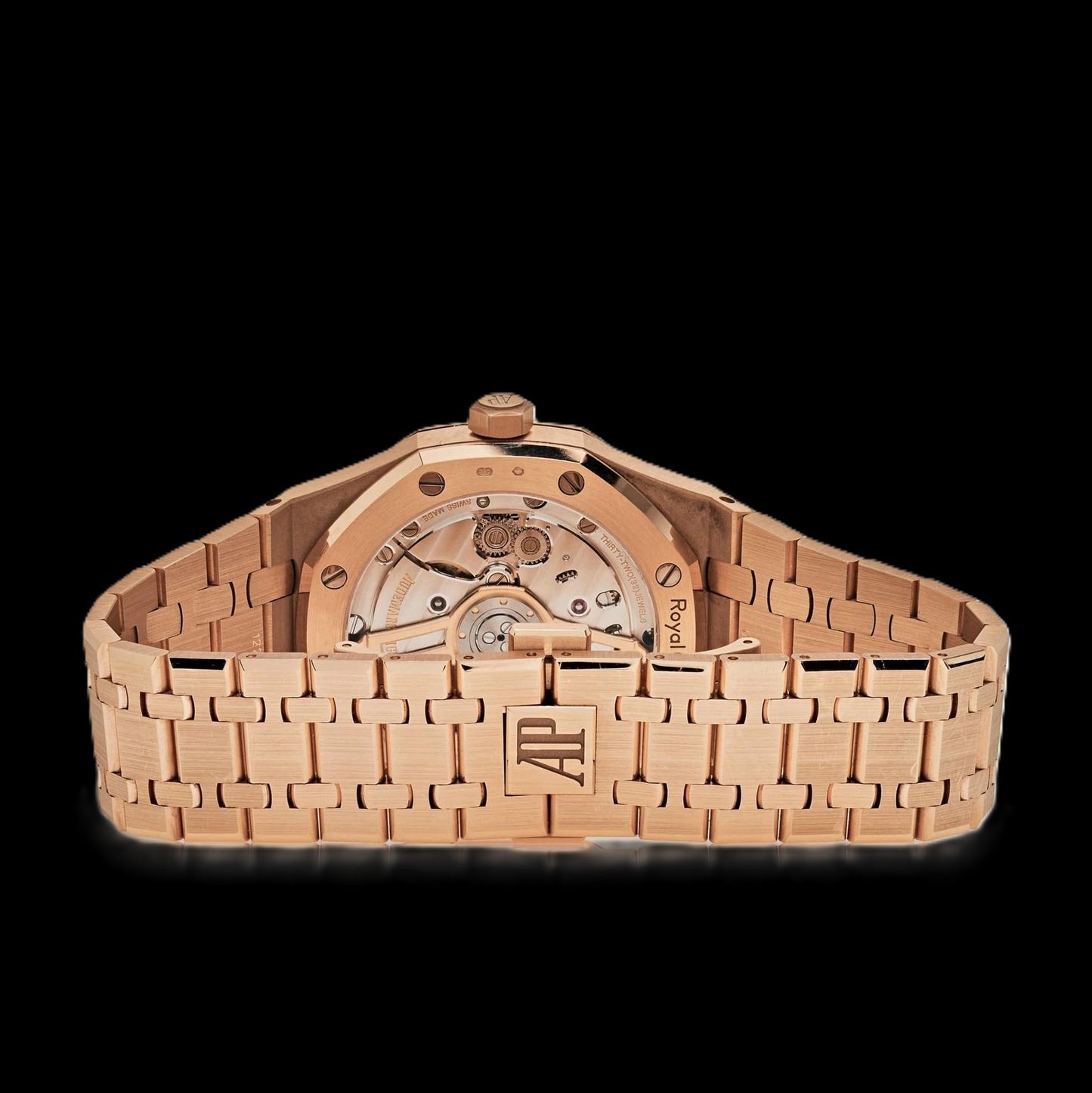 Audemars Piguet Royal Oak - Rose Gold + Black (AP)