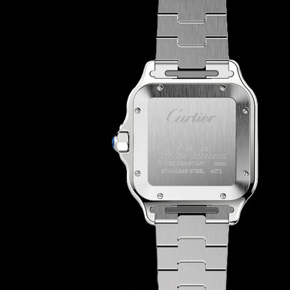 Cartier Santos - Two-Tone Gold + White Dial
